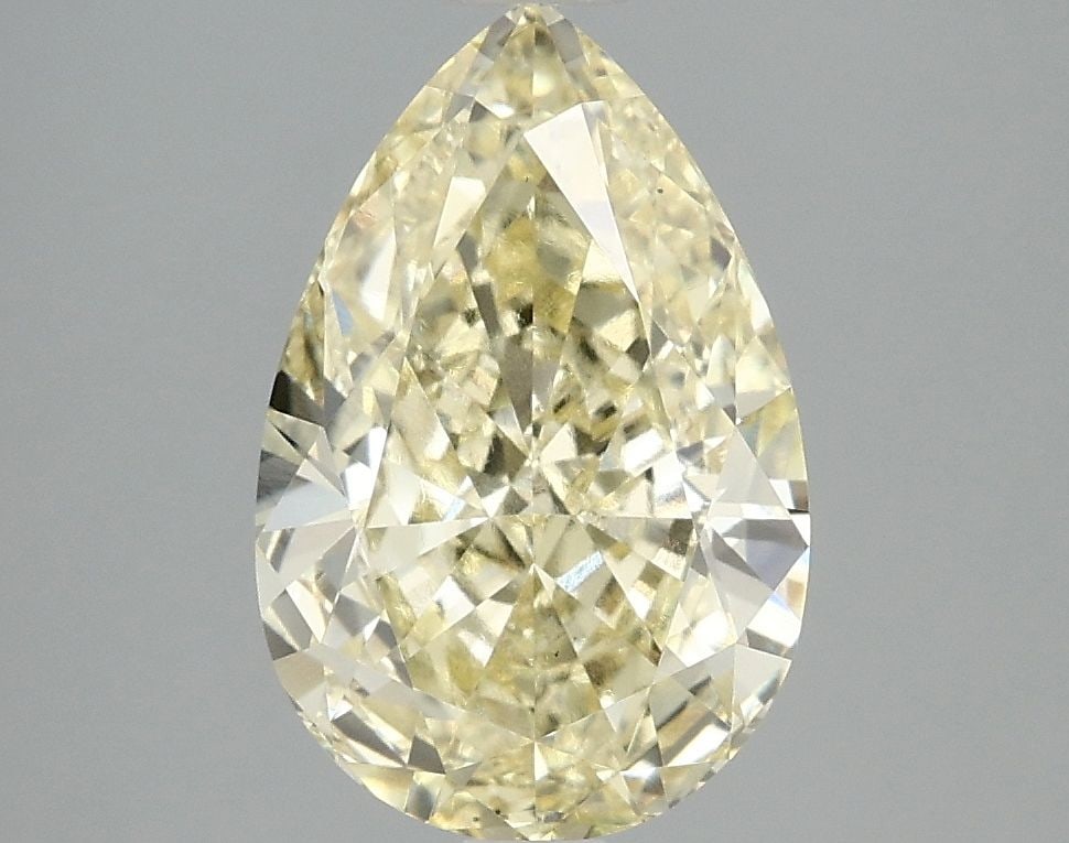 Loose Diamond - PEAR 3.07ct Fancy Intense Yellow VS1: Loose Diamond - PEAR 3.07ct Fancy Intense Yellow VS1 Source: This is a real non-mined Diamond that has been grown in a lab Shape: PEAR Carats: 3.07 Color: Fancy Intense Yellow Certification: IGI Video