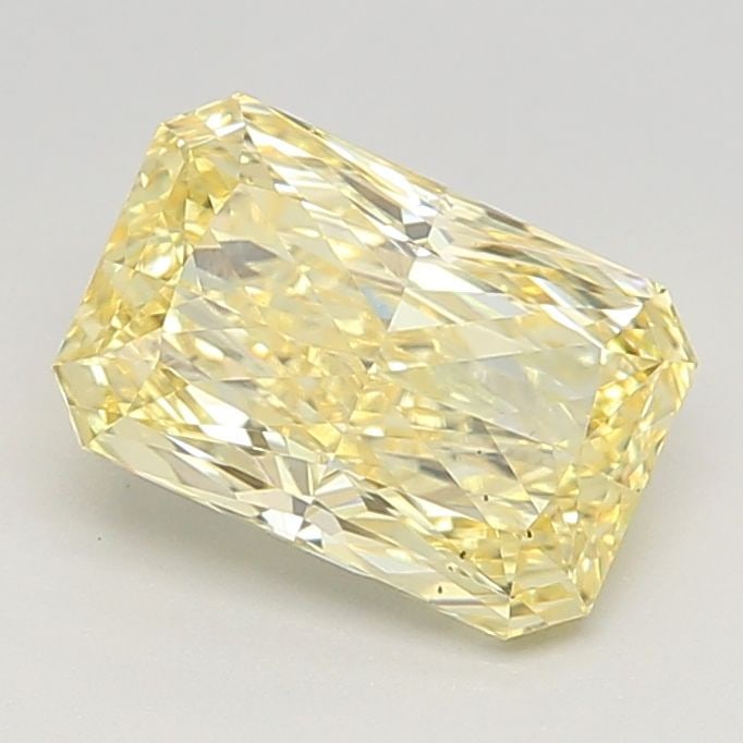 Loose Diamond - RADIANT 1.69ct Fancy Vivid Yellow VS2: Loose Diamond - RADIANT 1.69ct Fancy Vivid Yellow VS2 Source: This is a real non-mined Diamond that has been grown in a lab Shape: RADIANT Carats: 1.69 Color: Fancy Vivid Yellow Certification: IGI Vid