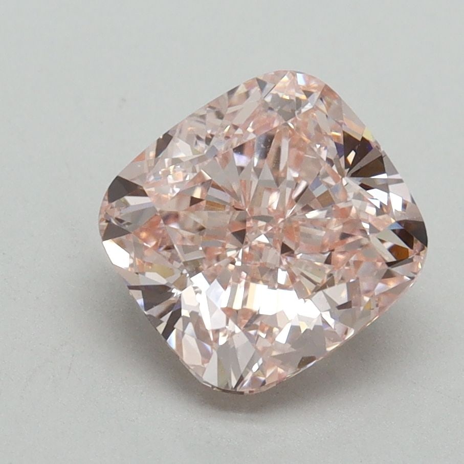 Loose Diamond - CUSHION BRILLIANT 2.3ct Fancy Intense Pink VS1: Loose Diamond - CUSHION BRILLIANT 2.3ct Fancy Intense Pink VS1 Source: This is a real non-mined Diamond that has been grown in a lab Shape: CUSHION BRILLIANT Carats: 2.3 Color: Fancy Intense Pink Cert