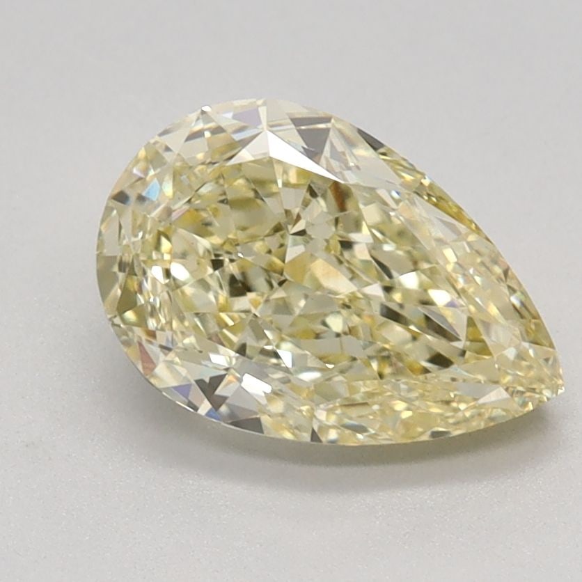 Loose Diamond - PEAR 1.31ct Fancy Intense Yellow VS1: Loose Diamond - PEAR 1.31ct Fancy Intense Yellow VS1 Source: This is a real non-mined Diamond that has been grown in a lab Shape: PEAR Carats: 1.31 Color: Fancy Intense Yellow Certification: IGI Video