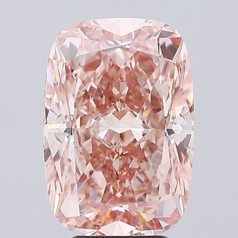 Loose Diamond - CUSHION BRILLIANT 6.19ct Fancy Intense Pink VS1: Loose Diamond - CUSHION BRILLIANT 6.19ct Fancy Intense Pink VS1 Source: This is a real non-mined Diamond that has been grown in a lab Shape: CUSHION BRILLIANT Carats: 6.19 Color: Fancy Intense Pink Ce