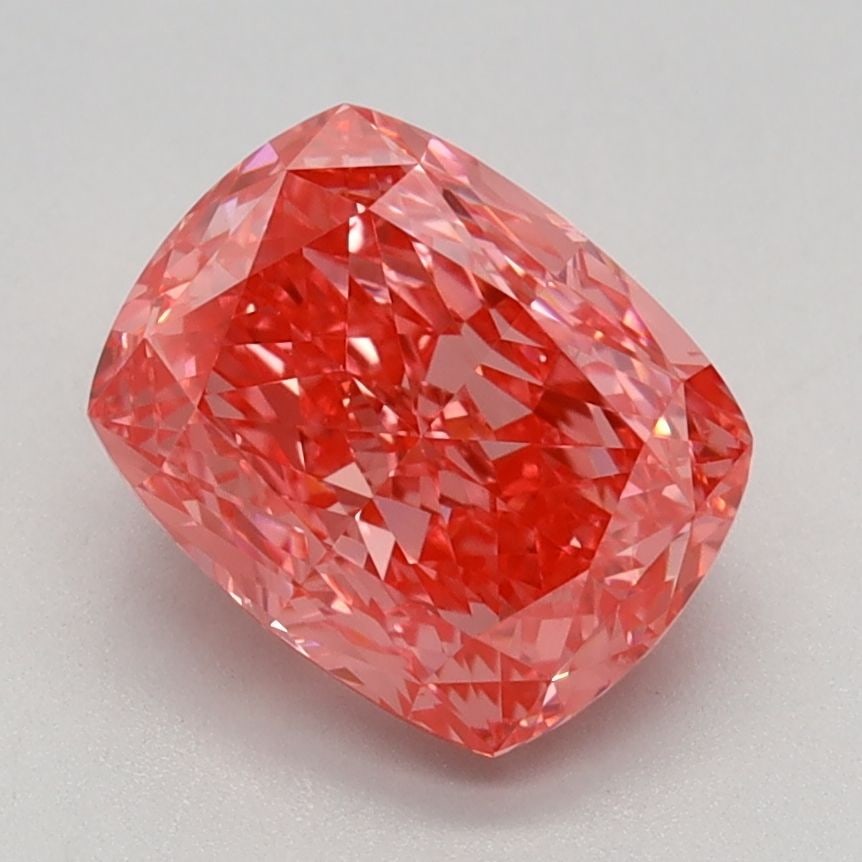 Loose Diamond - CUSHION MODIFIED 2.0ct Fancy Vivid Pink VS1: Loose Diamond - CUSHION MODIFIED 2.0ct Fancy Vivid Pink VS1 Source: This is a real non-mined Diamond that has been grown in a lab Shape: CUSHION MODIFIED Carats: 2.0 Color: Fancy Vivid Pink Certificat
