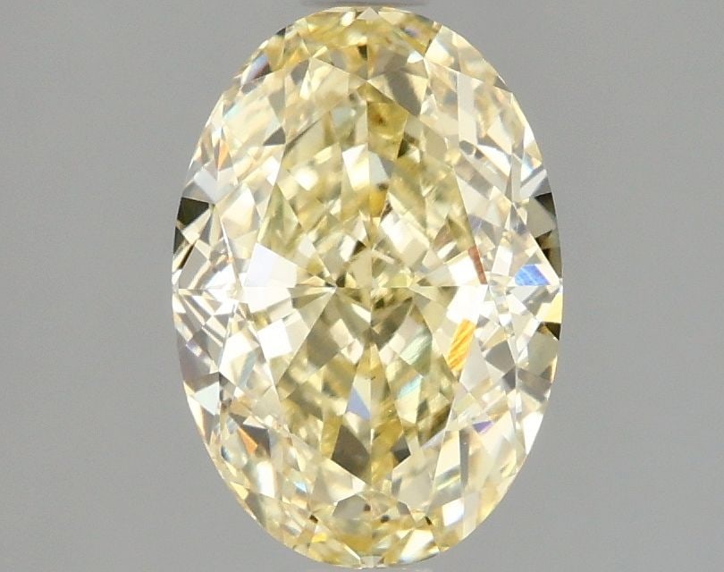 Loose Diamond - OVAL 2.08ct Fancy Intense Yellow VS1: Loose Diamond - OVAL 2.08ct Fancy Intense Yellow VS1 Source: This is a real non-mined Diamond that has been grown in a lab Shape: OVAL Carats: 2.08 Color: Fancy Intense Yellow Certification: IGI Video