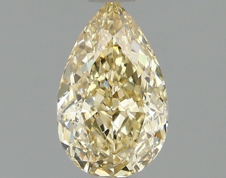 Loose Diamond - PEAR 1.09ct Fancy Intense Yellow VS2: Loose Diamond - PEAR 1.09ct Fancy Intense Yellow VS2 Source: This is a real non-mined Diamond that has been grown in a lab Shape: PEAR Carats: 1.09 Color: Fancy Intense Yellow Certification: IGI Video