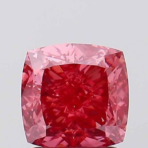 Loose Diamond - CUSHION MODIFIED 1.76ct Fancy Vivid Pink VS1: Loose Diamond - CUSHION MODIFIED 1.76ct Fancy Vivid Pink VS1 Source: This is a real non-mined Diamond that has been grown in a lab Shape: CUSHION MODIFIED Carats: 1.76 Color: Fancy Vivid Pink Certific