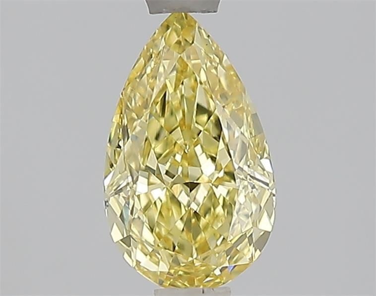 Loose Diamond - PEAR 1.05ct Fancy Yellow VVS2: Loose Diamond - PEAR 1.05ct Fancy Yellow VVS2 Source: This is a real non-mined Diamond that has been grown in a lab Shape: PEAR Carats: 1.05 Color: Fancy Yellow Certification: IGI Video: