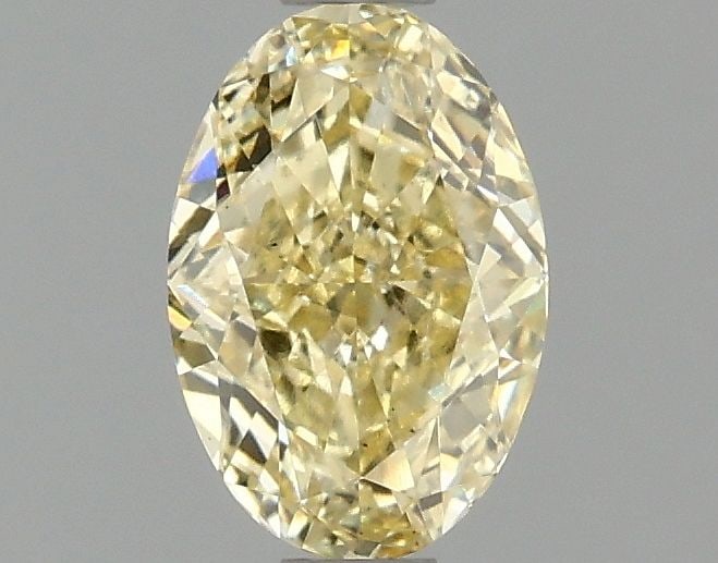 Loose Diamond - OVAL 1.08ct Fancy Intense Yellow VS2: Loose Diamond - OVAL 1.08ct Fancy Intense Yellow VS2 Source: This is a real non-mined Diamond that has been grown in a lab Shape: OVAL Carats: 1.08 Color: Fancy Intense Yellow Certification: IGI Video