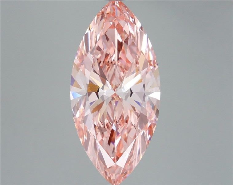 Loose Diamond - MARQUISE 5.0ct Fancy Vivid Pink VS1: Loose Diamond - MARQUISE 5.0ct Fancy Vivid Pink VS1 Source: This is a real non-mined Diamond that has been grown in a lab Shape: MARQUISE Carats: 5.0 Color: Fancy Vivid Pink Certification: IGI Video:
