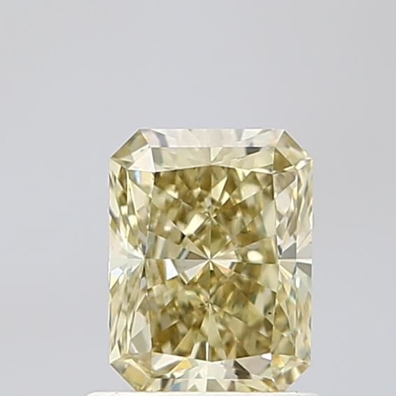 Loose Diamond - RADIANT 1.09ct Fancy Light Yellow VS2: Loose Diamond - RADIANT 1.09ct Fancy Light Yellow VS2 Source: This is a real non-mined Diamond that has been grown in a lab Shape: RADIANT Carats: 1.09 Color: Fancy Light Yellow Certification: IGI Vid