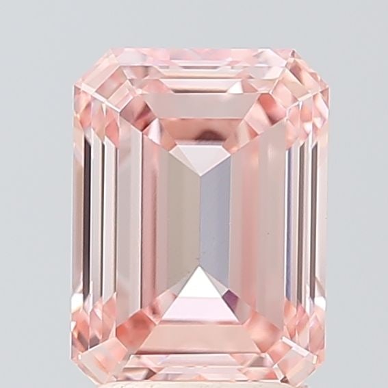 Loose Diamond - EMERALD 2.57ct Fancy Intense Pink VVS2: Loose Diamond - EMERALD 2.57ct Fancy Intense Pink VVS2 Source: This is a real non-mined Diamond that has been grown in a lab Shape: EMERALD Carats: 2.57 Color: Fancy Intense Pink Certification: IGI Th