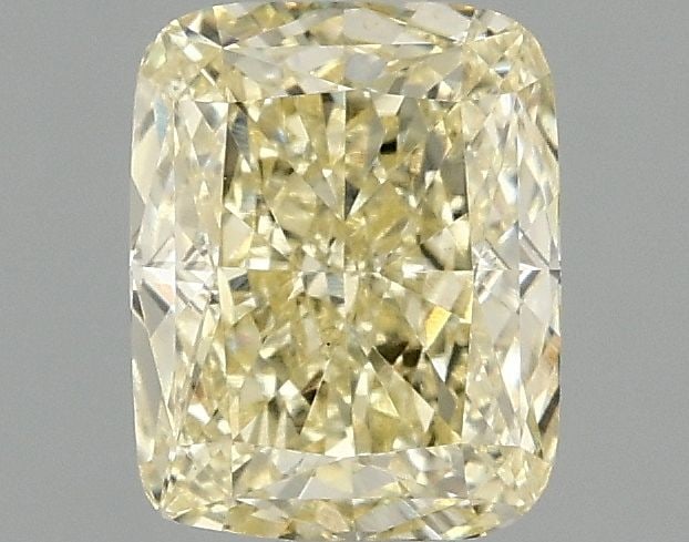 Loose Diamond - CUSHION MODIFIED 1.53ct Fancy Intense Yellow VS1: Loose Diamond - CUSHION MODIFIED 1.53ct Fancy Intense Yellow VS1 Source: This is a real non-mined Diamond that has been grown in a lab Shape: CUSHION MODIFIED Carats: 1.53 Color: Fancy Intense Yellow 