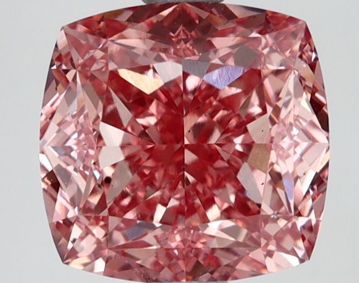 Loose Diamond - CUSHION MODIFIED 3.02ct Fancy Vivid Pink VS1 (1 of 1)