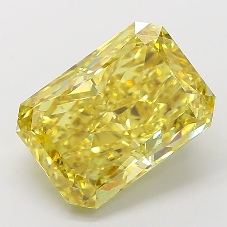 Loose Diamond - RADIANT 5.02ct Fancy Vivid Yellow VS2: Loose Diamond - RADIANT 5.02ct Fancy Vivid Yellow VS2 Source: This is a real non-mined Diamond that has been grown in a lab Shape: RADIANT Carats: 5.02 Color: Fancy Vivid Yellow Certification: IGI Vid