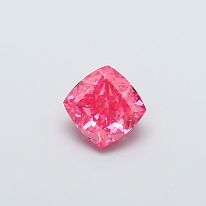 Loose Diamond - CUSHION MODIFIED 1.06ct Fancy Vivid Pink VVS2: Loose Diamond - CUSHION MODIFIED 1.06ct Fancy Vivid Pink VVS2 Source: This is a real non-mined Diamond that has been grown in a lab Shape: CUSHION MODIFIED Carats: 1.06 Color: Fancy Vivid Pink Certifi