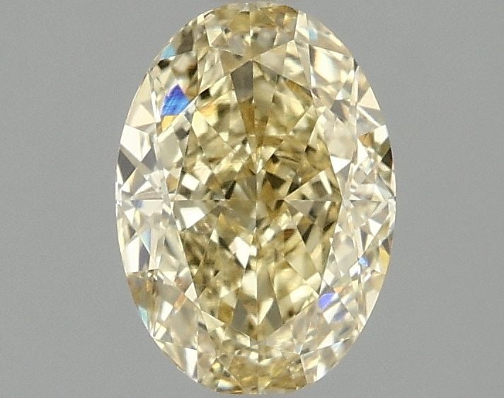 Loose Diamond - OVAL 1.56ct Fancy Intense Yellow VVS2: Loose Diamond - OVAL 1.56ct Fancy Intense Yellow VVS2 Source: This is a real non-mined Diamond that has been grown in a lab Shape: OVAL Carats: 1.56 Color: Fancy Intense Yellow Certification: IGI Vide