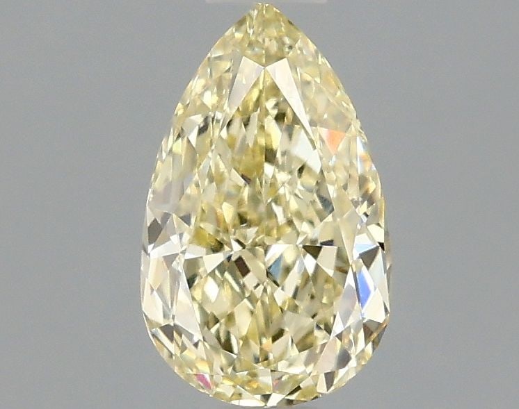 Loose Diamond - PEAR 1.03ct Fancy Intense Yellow VVS2: Loose Diamond - PEAR 1.03ct Fancy Intense Yellow VVS2 Source: This is a real non-mined Diamond that has been grown in a lab Shape: PEAR Carats: 1.03 Color: Fancy Intense Yellow Certification: IGI Vide
