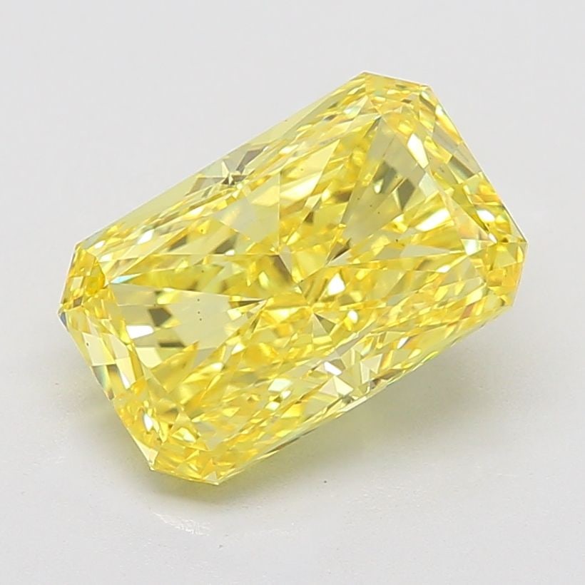 Loose Diamond - RADIANT 6.02ct Fancy Vivid Yellow VS1: Loose Diamond - RADIANT 6.02ct Fancy Vivid Yellow VS1 Source: This is a real non-mined Diamond that has been grown in a lab Shape: RADIANT Carats: 6.02 Color: Fancy Vivid Yellow Certification: IGI The