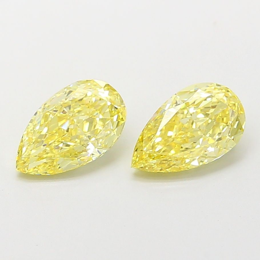 Loose Diamond - PEAR 1.16ct Fancy Intense Yellow VS1: Loose Diamond - PEAR 1.16ct Fancy Intense Yellow VS1 Source: This is a real non-mined Diamond that has been grown in a lab Shape: PEAR Carats: 1.16 Color: Fancy Intense Yellow Certification: IGI Video