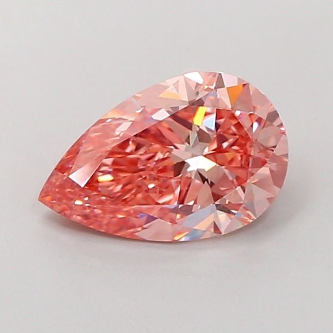 Loose Diamond - PEAR 1.95ct Fancy Vivid Pink VVS2: Loose Diamond - PEAR 1.95ct Fancy Vivid Pink VVS2 Source: This is a real non-mined Diamond that has been grown in a lab Shape: PEAR Carats: 1.95 Color: Fancy Vivid Pink Certification: IGI Video: