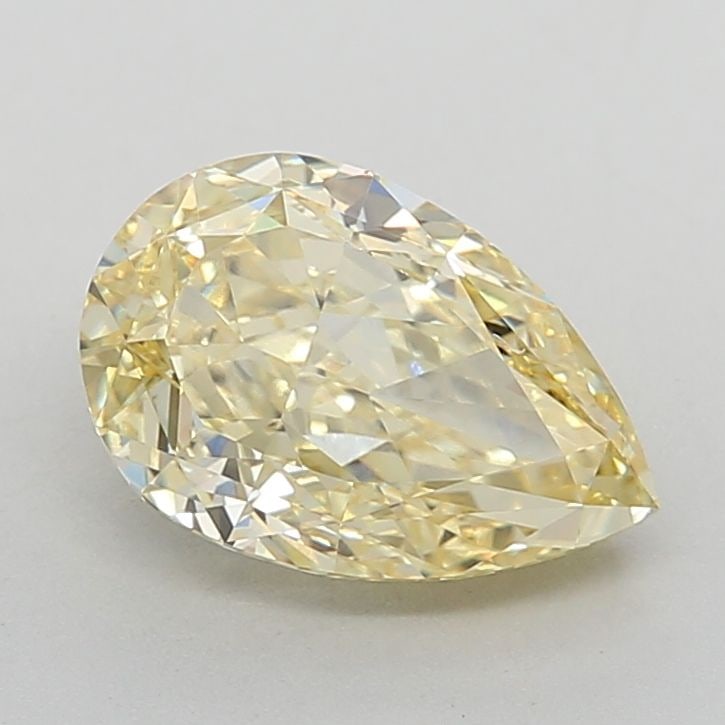 Loose Diamond - PEAR 2.28ct Fancy Intense Yellow VVS2: Loose Diamond - PEAR 2.28ct Fancy Intense Yellow VVS2 Source: This is a real non-mined Diamond that has been grown in a lab Shape: PEAR Carats: 2.28 Color: Fancy Intense Yellow Certification: IGI Vide