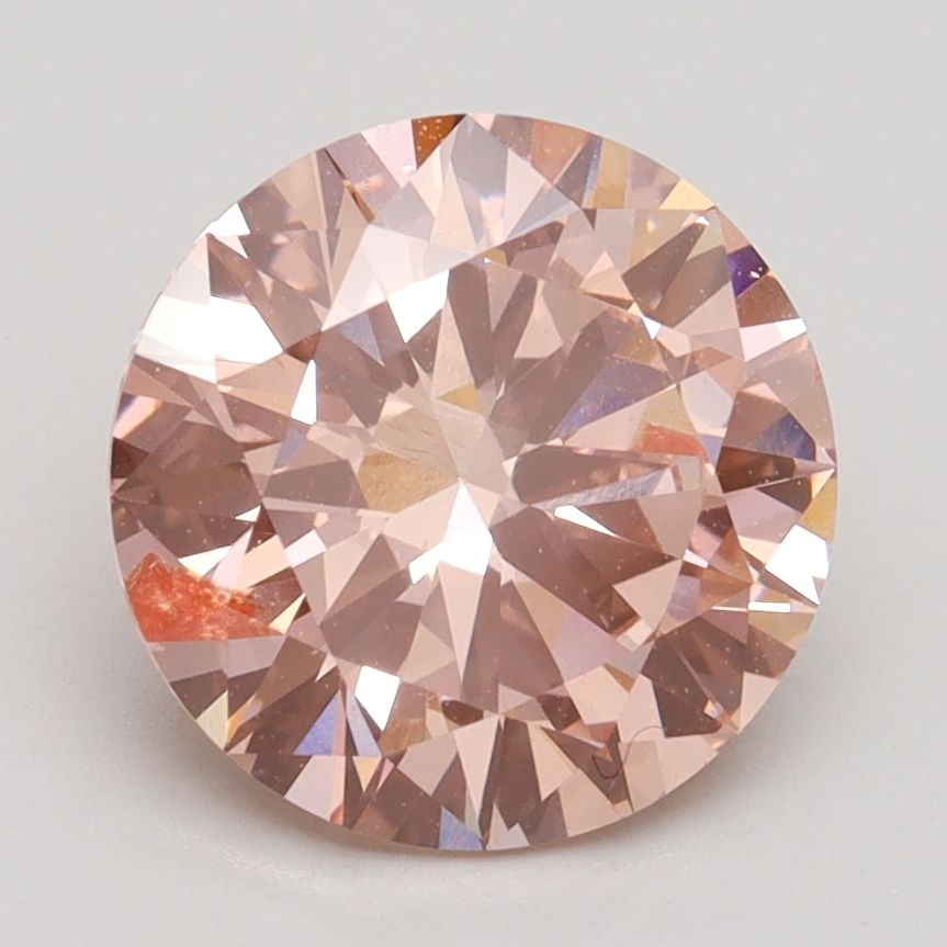 Loose Diamond - ROUND 2.5ct Fancy Intense Pink SI2: Loose Diamond - ROUND 2.5ct Fancy Intense Pink SI2 Source: This is a real non-mined Diamond that has been grown in a lab Shape: ROUND Carats: 2.5 Color: Fancy Intense Pink Certification: IGI Video: