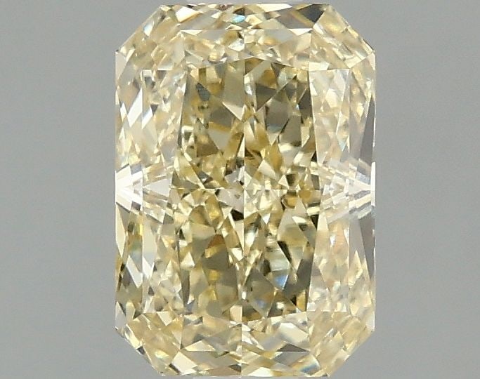 Loose Diamond - RADIANT 1.51ct Fancy Intense Yellow VS1: Loose Diamond - RADIANT 1.51ct Fancy Intense Yellow VS1 Source: This is a real non-mined Diamond that has been grown in a lab Shape: RADIANT Carats: 1.51 Color: Fancy Intense Yellow Certification: IGI