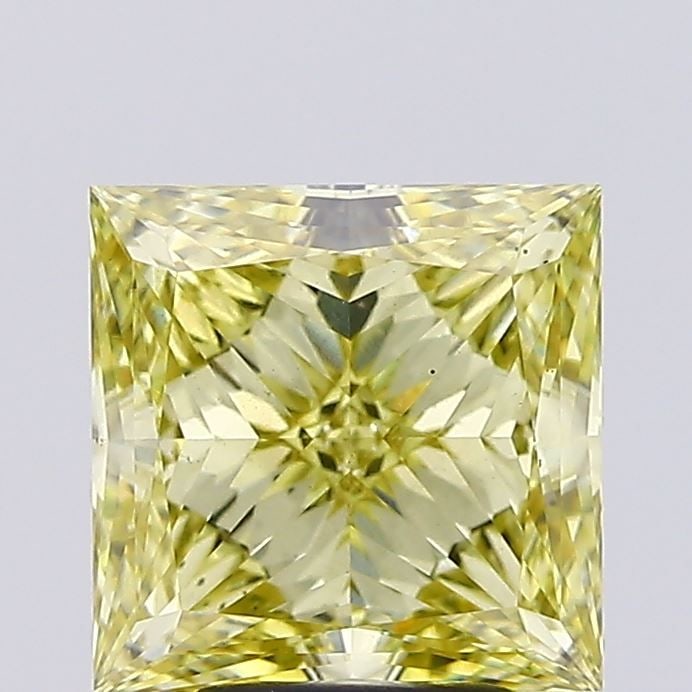 Loose Diamond - PRINCESS 3.34ct Fancy Intense Yellow VS1: Loose Diamond - PRINCESS 3.34ct Fancy Intense Yellow VS1 Source: This is a real non-mined Diamond that has been grown in a lab Shape: PRINCESS Carats: 3.34 Color: Fancy Intense Yellow Certification: N