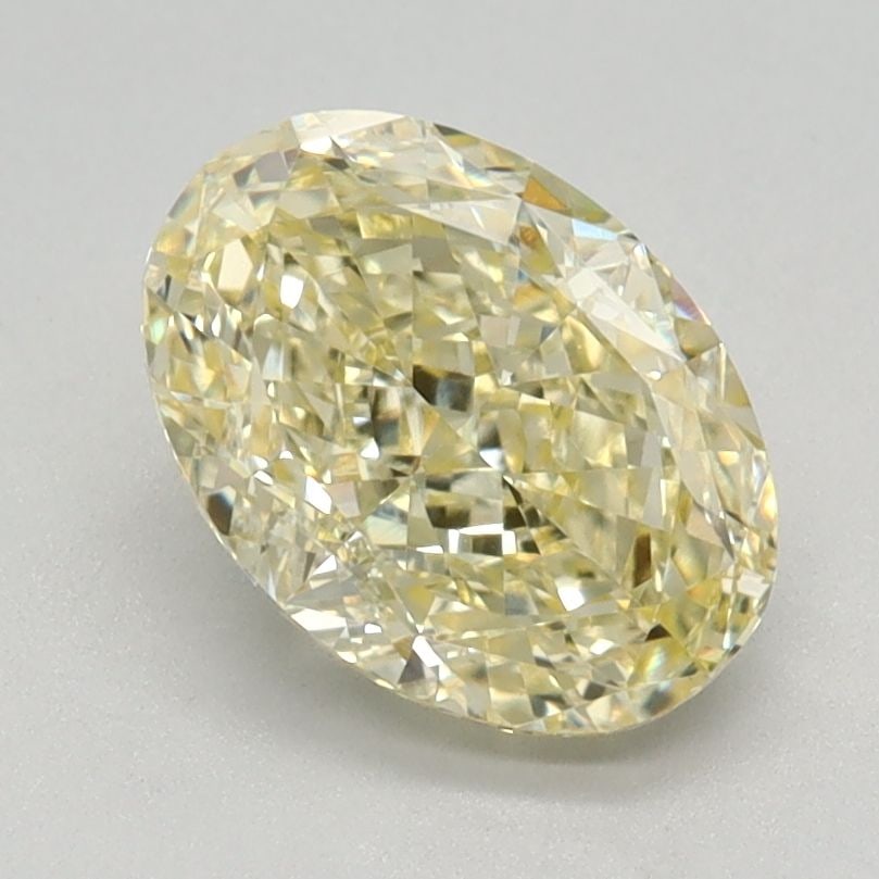 Loose Diamond - OVAL 1.36ct Fancy Intense Yellow VS1: Loose Diamond - OVAL 1.36ct Fancy Intense Yellow VS1 Source: This is a real non-mined Diamond that has been grown in a lab Shape: OVAL Carats: 1.36 Color: Fancy Intense Yellow Certification: IGI Video