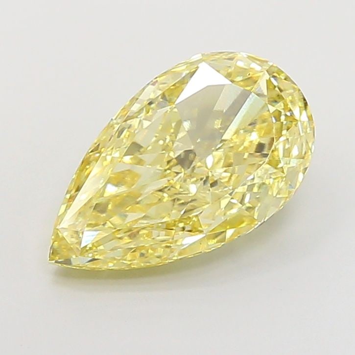 Loose Diamond - PEAR 5.01ct Fancy Intense Yellow VS1: Loose Diamond - PEAR 5.01ct Fancy Intense Yellow VS1 Source: This is a real non-mined Diamond that has been grown in a lab Shape: PEAR Carats: 5.01 Color: Fancy Intense Yellow Certification: IGI Video