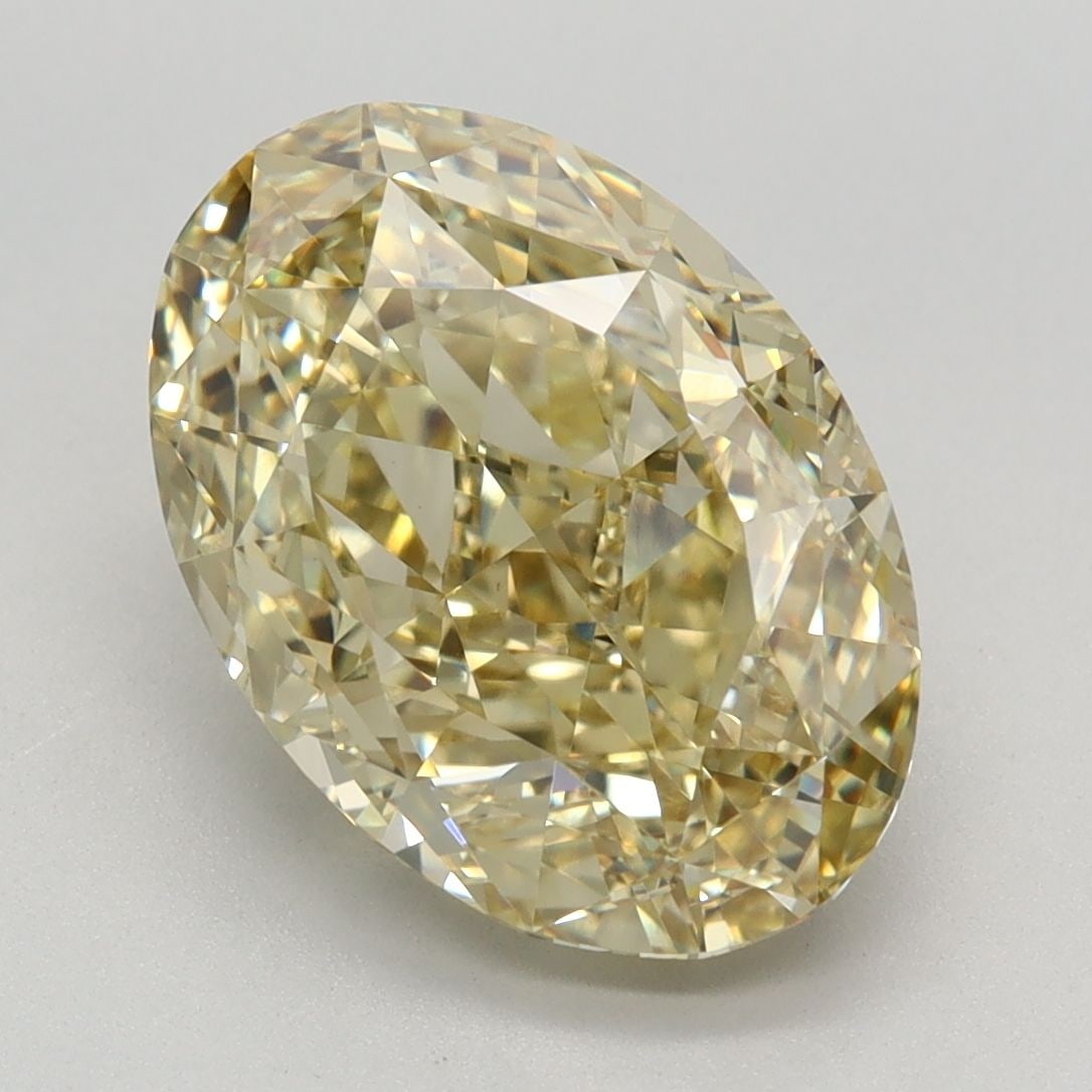 Loose Diamond - OVAL 4.43ct Fancy Intense Yellow VVS2: Loose Diamond - OVAL 4.43ct Fancy Intense Yellow VVS2 Source: This is a real non-mined Diamond that has been grown in a lab Shape: OVAL Carats: 4.43 Color: Fancy Intense Yellow Certification: IGI Vide