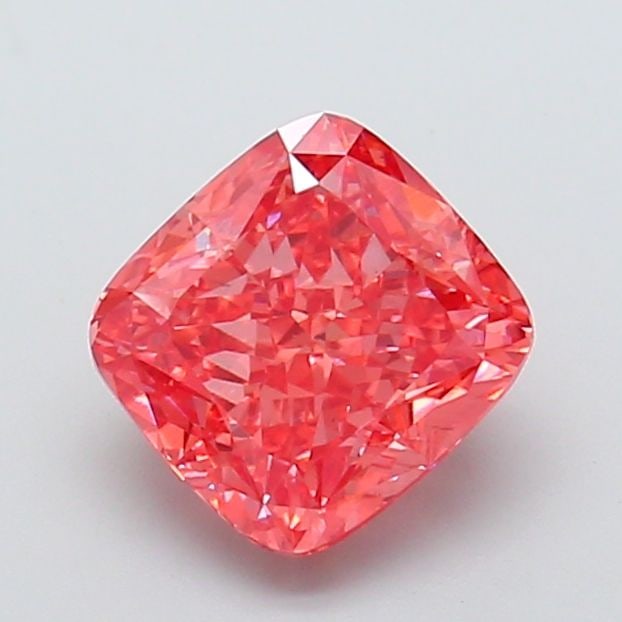 Loose Diamond - CUSHION MODIFIED 2.01ct Fancy Vivid Pink VS1: Loose Diamond - CUSHION MODIFIED 2.01ct Fancy Vivid Pink VS1 Source: This is a real non-mined Diamond that has been grown in a lab Shape: CUSHION MODIFIED Carats: 2.01 Color: Fancy Vivid Pink Certific