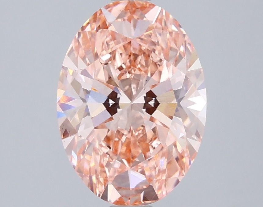 Loose Diamond - OVAL 2.2ct Fancy Vivid Pink VS1: Loose Diamond - OVAL 2.2ct Fancy Vivid Pink VS1 Source: This is a real non-mined Diamond that has been grown in a lab Shape: OVAL Carats: 2.2 Color: Fancy Vivid Pink Certification: IGI Video: