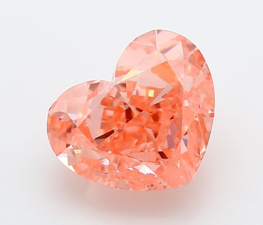 Loose Diamond - HEART 4.02ct Fancy Vivid Pink VS1: Loose Diamond - HEART 4.02ct Fancy Vivid Pink VS1 Source: This is a real non-mined Diamond that has been grown in a lab Shape: HEART Carats: 4.02 Color: Fancy Vivid Pink Certification: IGI Video: