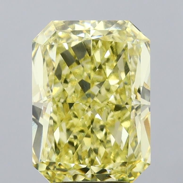 Loose Diamond - RADIANT 4.31ct Fancy Intense Yellow VVS2: Loose Diamond - RADIANT 4.31ct Fancy Intense Yellow VVS2 Source: This is a real non-mined Diamond that has been grown in a lab Shape: RADIANT Carats: 4.31 Color: Fancy Intense Yellow Certification: IG