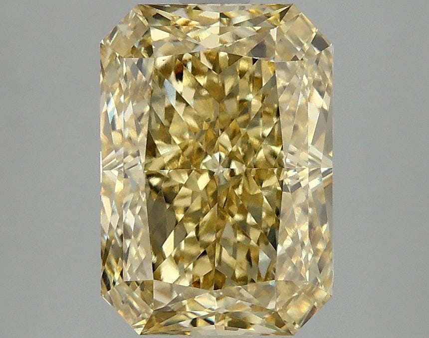Loose Diamond - RADIANT 3.09ct Fancy Intense Yellow VS1: Loose Diamond - RADIANT 3.09ct Fancy Intense Yellow VS1 Source: This is a real non-mined Diamond that has been grown in a lab Shape: RADIANT Carats: 3.09 Color: Fancy Intense Yellow Certification: IGI