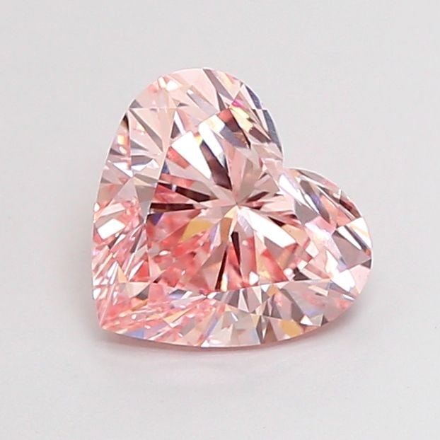 Loose Diamond - HEART 2.02ct Fancy Intense Pink VS1: Loose Diamond - HEART 2.02ct Fancy Intense Pink VS1 Source: This is a real non-mined Diamond that has been grown in a lab Shape: HEART Carats: 2.02 Color: Fancy Intense Pink Certification: IGI Video: