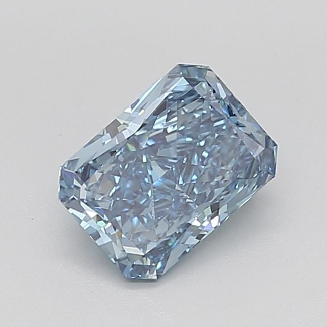 Loose Diamond - RADIANT 2.14ct Fancy Vivid Blue VS2: Loose Diamond - RADIANT 2.14ct Fancy Vivid Blue VS2 Source: This is a real non-mined Diamond that has been grown in a lab Shape: RADIANT Carats: 2.14 Color: Fancy Vivid Blue Certification: IGI Video: