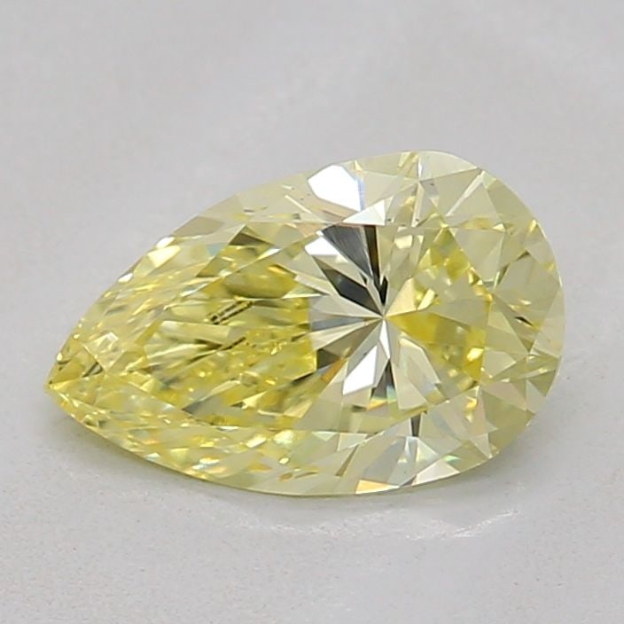 Loose Diamond - PEAR 0.68ct Fancy Yellow VS1: Loose Diamond - PEAR 0.68ct Fancy Yellow VS1 Source: This is a real non-mined Diamond that has been grown in a lab Shape: PEAR Carats: 0.68 Color: Fancy Yellow Certification: IGI Video: