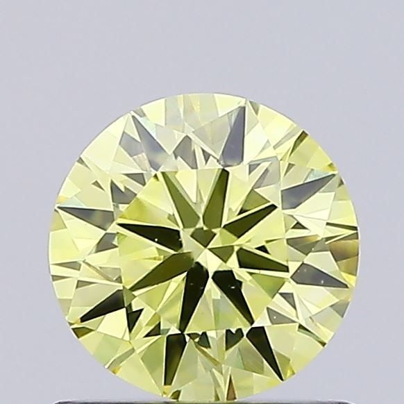 Loose Diamond - ROUND 0.77ct Fancy Intense Yellow VS1: Loose Diamond - ROUND 0.77ct Fancy Intense Yellow VS1 Source: This is a real non-mined Diamond that has been grown in a lab Shape: ROUND Carats: 0.77 Color: Fancy Intense Yellow Certification: IGI Vid