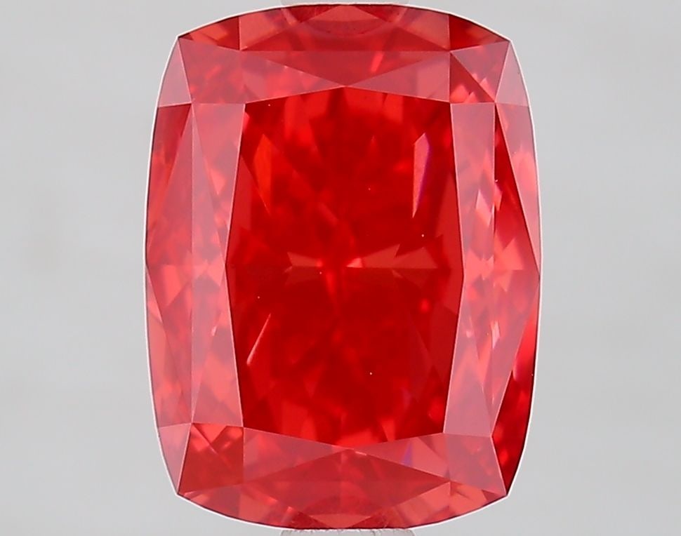 Loose Diamond - CUSHION MODIFIED 2.5ct Fancy Vivid Pink VS1: Loose Diamond - CUSHION MODIFIED 2.5ct Fancy Vivid Pink VS1 Source: This is a real non-mined Diamond that has been grown in a lab Shape: CUSHION MODIFIED Carats: 2.5 Color: Fancy Vivid Pink Certificat