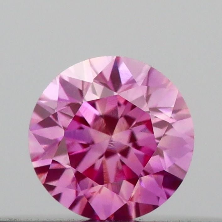 Loose Diamond - ROUND 0.15ct Fancy Vivid Pink VVS2: Loose Diamond - ROUND 0.15ct Fancy Vivid Pink VVS2 Source: This is a real non-mined Diamond that has been grown in a lab Shape: ROUND Carats: 0.15 Color: Fancy Vivid Pink Certification: IGI Video: