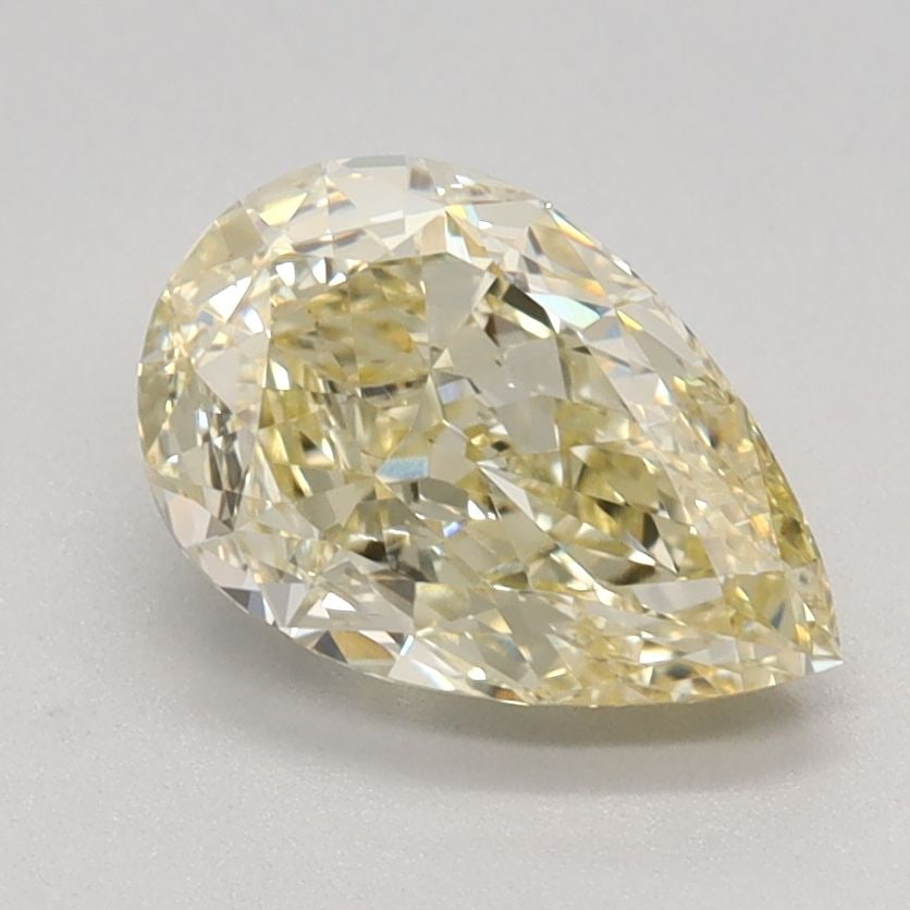Loose Diamond - PEAR 1.34ct Fancy Yellow VS1: Loose Diamond - PEAR 1.34ct Fancy Yellow VS1 Source: This is a real non-mined Diamond that has been grown in a lab Shape: PEAR Carats: 1.34 Color: Fancy Yellow Certification: IGI Video: