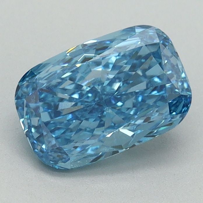 Loose Diamond - CUSHION BRILLIANT 1.2ct Fancy Vivid Blue VS1: Loose Diamond - CUSHION BRILLIANT 1.2ct Fancy Vivid Blue VS1 Source: This is a real non-mined Diamond that has been grown in a lab Shape: CUSHION BRILLIANT Carats: 1.2 Color: Fancy Vivid Blue Certific