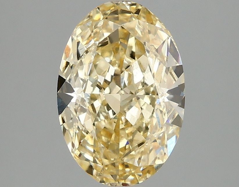Loose Diamond - OVAL 1.98ct Fancy Intense Yellow VVS2: Loose Diamond - OVAL 1.98ct Fancy Intense Yellow VVS2 Source: This is a real non-mined Diamond that has been grown in a lab Shape: OVAL Carats: 1.98 Color: Fancy Intense Yellow Certification: IGI Vide