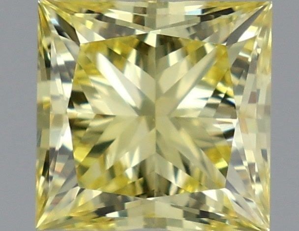 Loose Diamond - PRINCESS 1.12ct Fancy Intense Yellow VS1: Loose Diamond - PRINCESS 1.12ct Fancy Intense Yellow VS1 Source: This is a real non-mined Diamond that has been grown in a lab Shape: PRINCESS Carats: 1.12 Color: Fancy Intense Yellow Certification: I