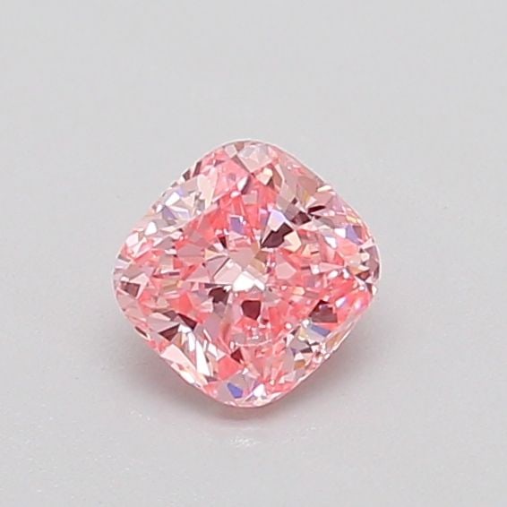 Loose Diamond - CUSHION BRILLIANT 0.41ct Fancy Intense Pink SI2: Loose Diamond - CUSHION BRILLIANT 0.41ct Fancy Intense Pink SI2 Source: This is a real non-mined Diamond that has been grown in a lab Shape: CUSHION BRILLIANT Carats: 0.41 Color: Fancy Intense Pink Ce