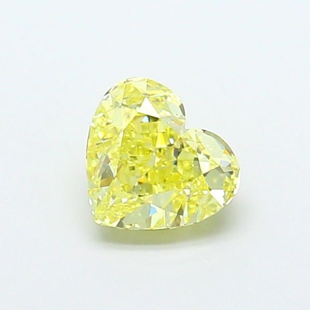 Loose Diamond - HEART 1.1ct Fancy Intense Yellow VS2: Loose Diamond - HEART 1.1ct Fancy Intense Yellow VS2 Source: This is a real non-mined Diamond that has been grown in a lab Shape: HEART Carats: 1.1 Color: Fancy Intense Yellow Certification: IGI Video