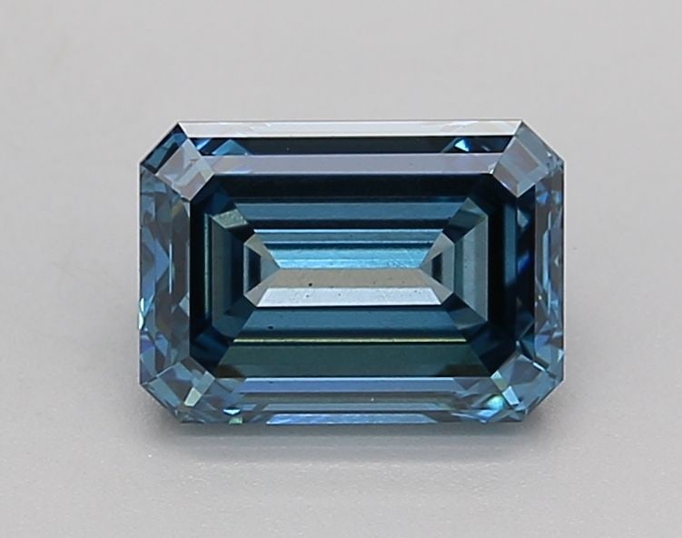 Loose Diamond - EMERALD 1.25ct Fancy Blue VS2: Loose Diamond - EMERALD 1.25ct Fancy Blue VS2 Source: This is a real non-mined Diamond that has been grown in a lab Shape: EMERALD Carats: 1.25 Color: Fancy Blue Certification: IGI Video: