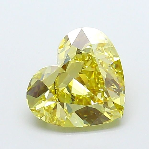 Loose Diamond - HEART 3.0ct Fancy Yellow VS1: Loose Diamond - HEART 3.0ct Fancy Yellow VS1 Source: This is a real non-mined Diamond that has been grown in a lab Shape: HEART Carats: 3.0 Color: Fancy Yellow Certification: IGI Video: