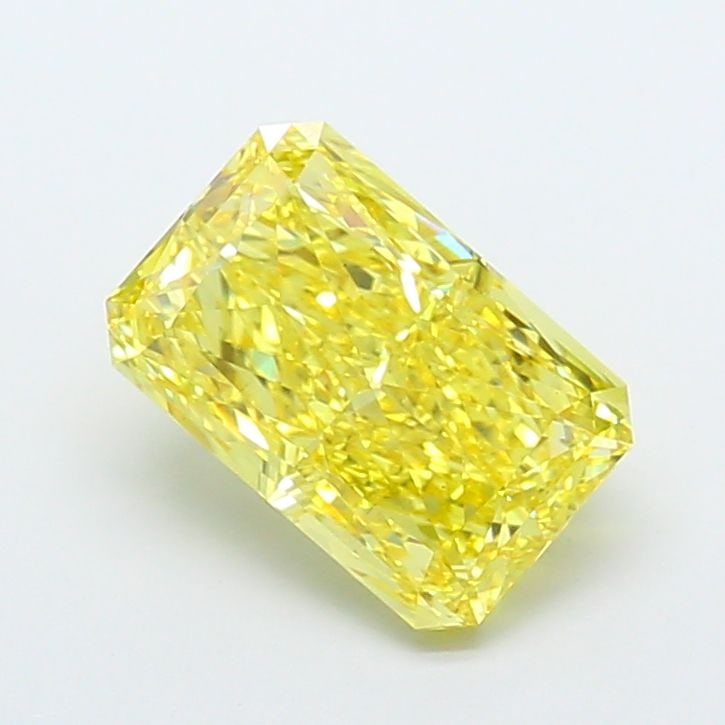Loose Diamond - RADIANT 5.01ct Fancy Vivid Yellow VS1: Loose Diamond - RADIANT 5.01ct Fancy Vivid Yellow VS1 Source: This is a real non-mined Diamond that has been grown in a lab Shape: RADIANT Carats: 5.01 Color: Fancy Vivid Yellow Certification: IGI Vid